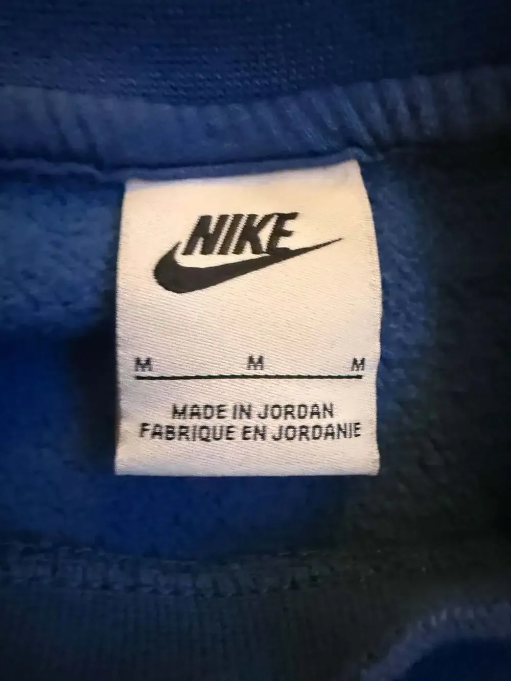 Nike Sportswear Club Fleece Crewneck Sweatshirt in Blue